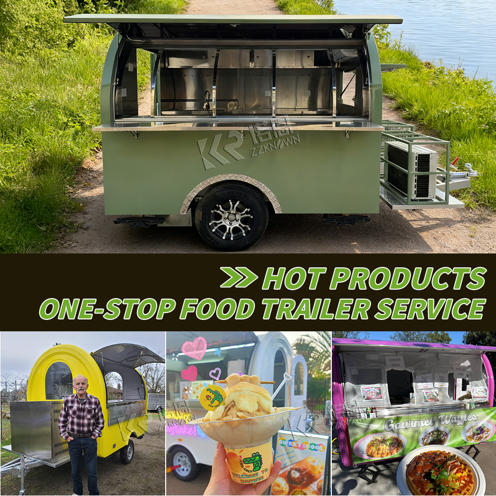 Food Truck With Snacks - Luxury Mobile Food Truck Fully Restaurant