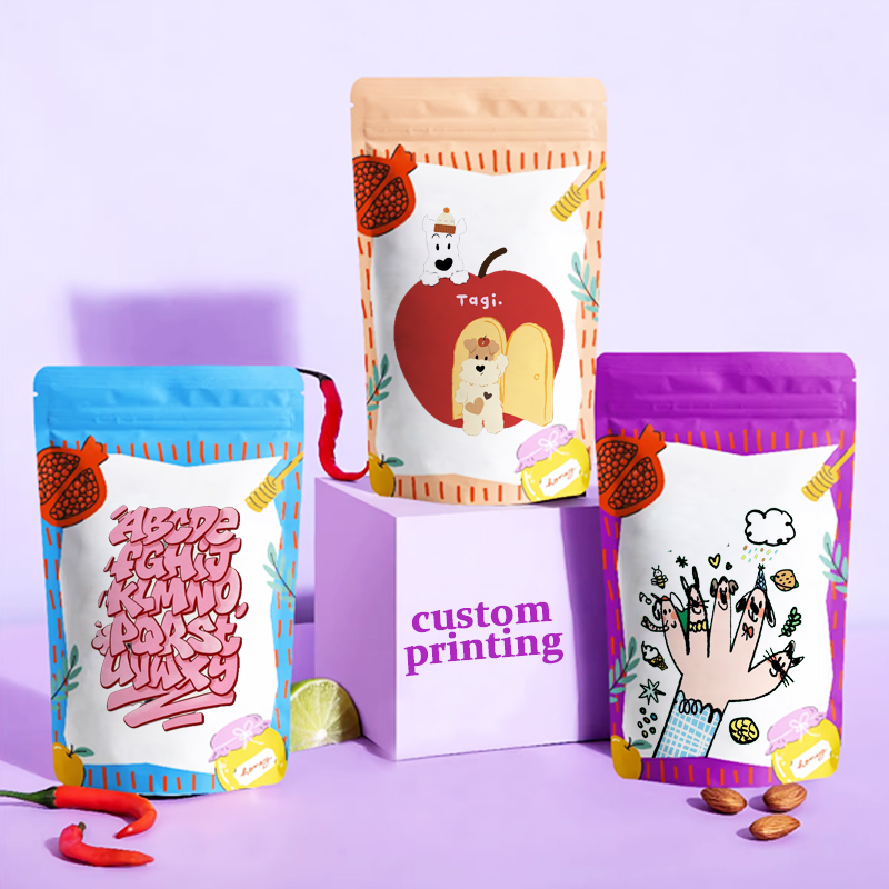 Aluminum Foil Bag Standing Zip - Food Lovers Snacks ulasan dan harga