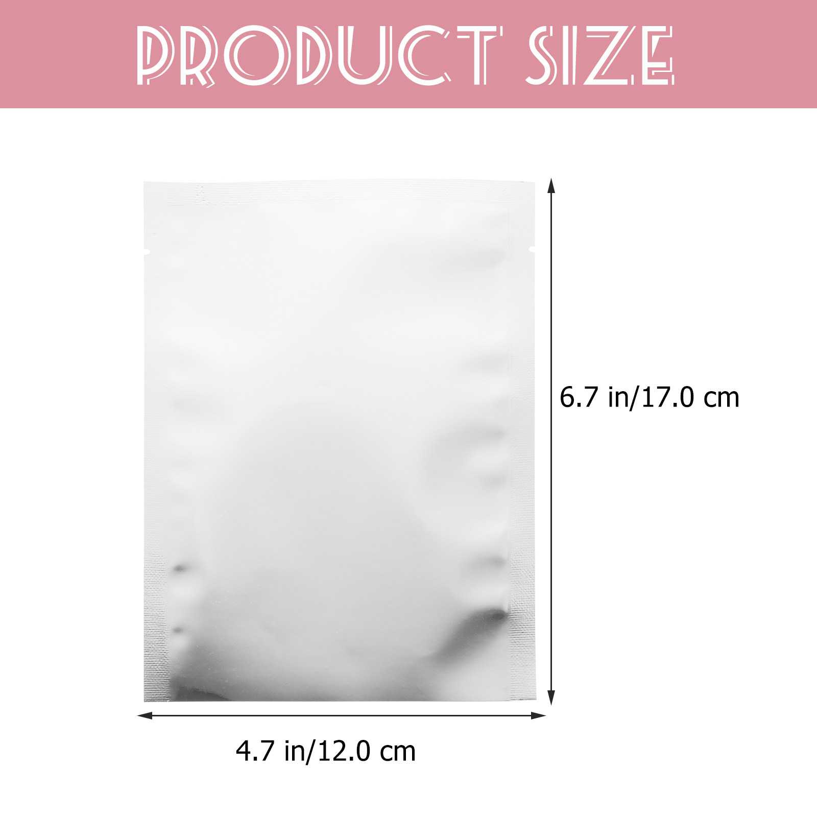 100Pcs Vacuum Food Bags Alumin - Food Snacks Business ulasan dan harga
