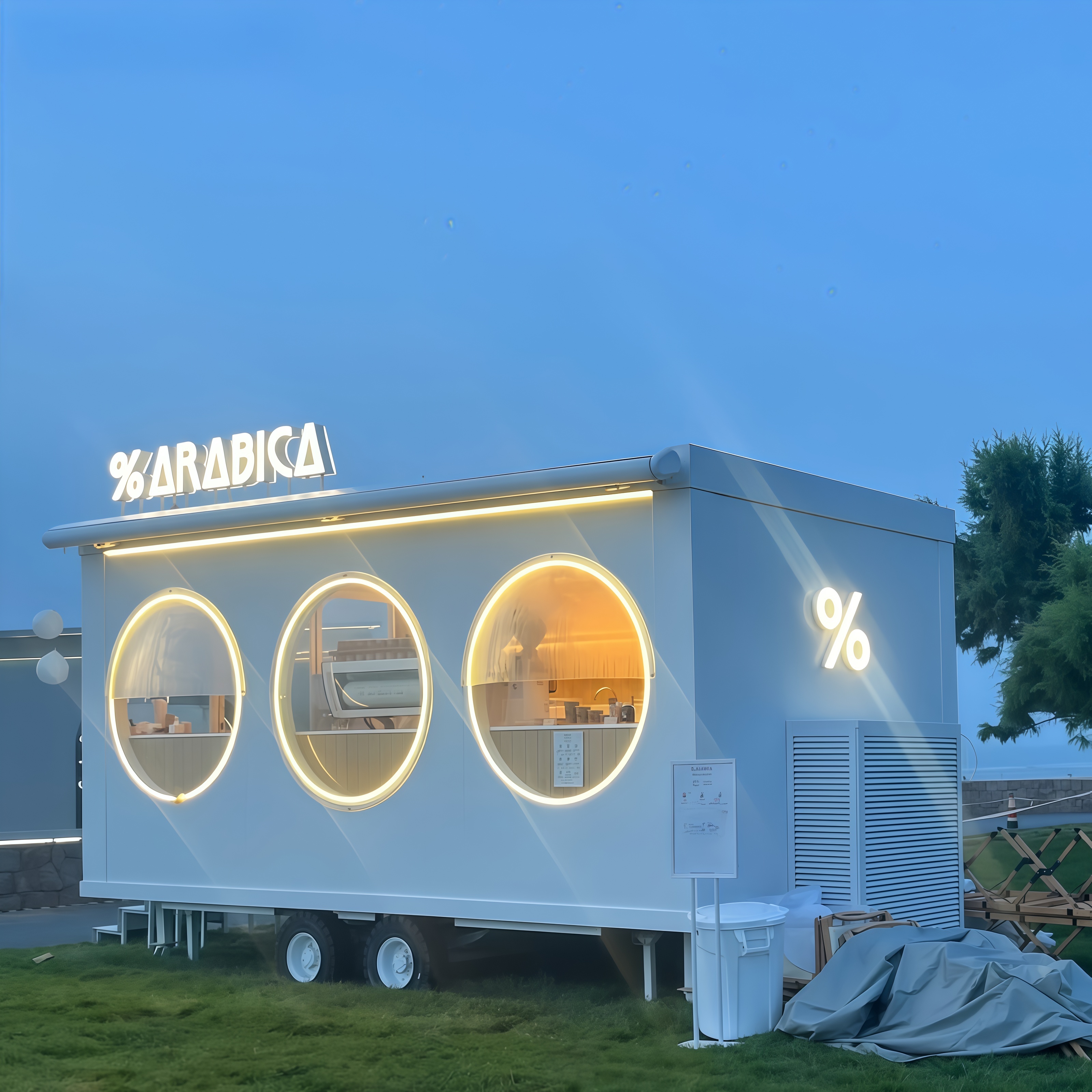 Portable Outdoor Kitchen Food  - Food Truck With Snacks ulasan dan harga