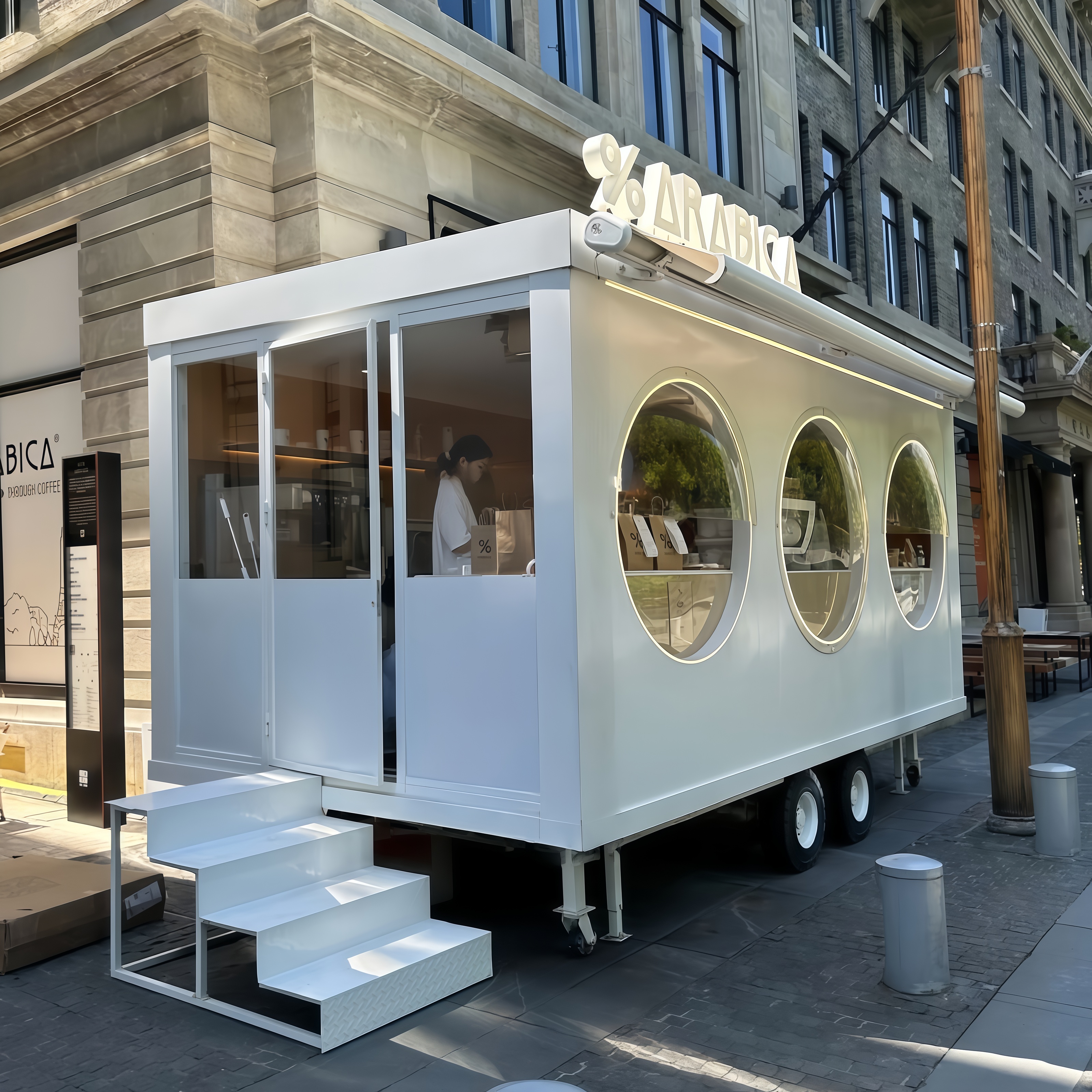 Portable Outdoor Kitchen Food  - Food Truck With Snacks ulasan dan harga