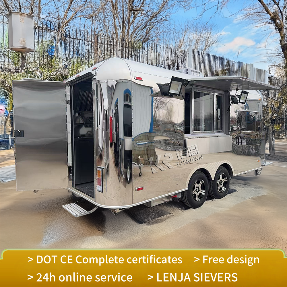 Outdoor Mobile Food Truck Stai - Food Snacks Business ulasan dan harga