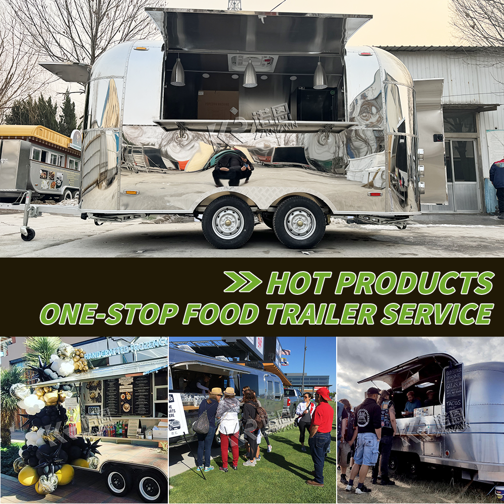 Outdoor Mobile Food Truck Stai - Food Snacks Business ulasan dan harga