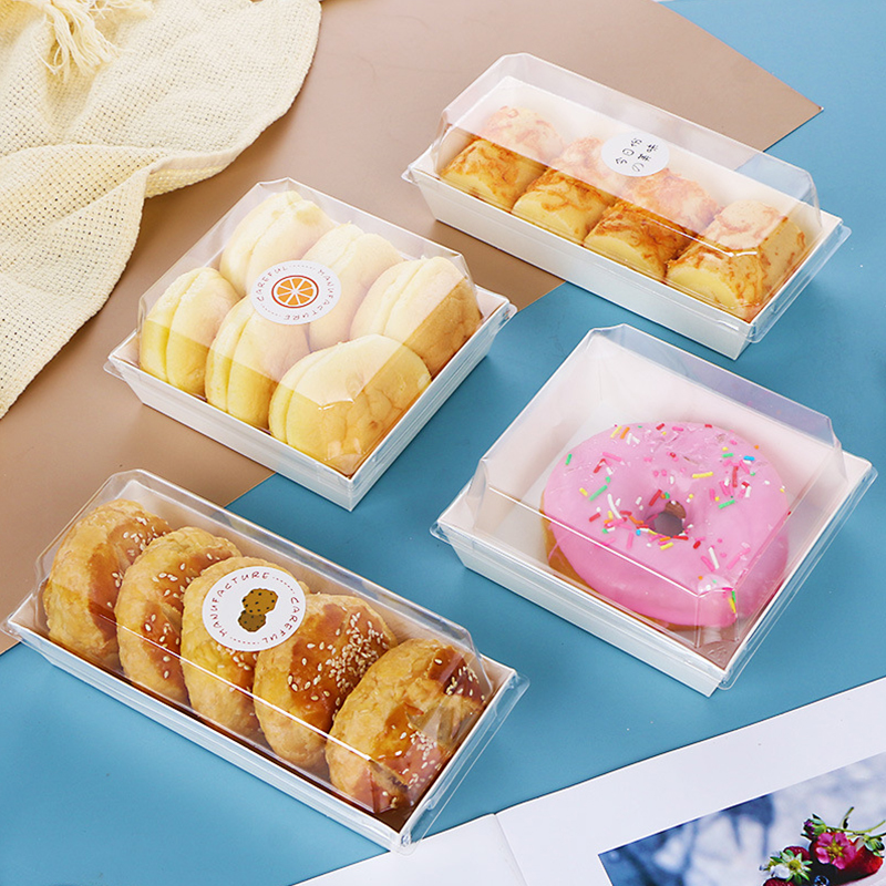 50Pcs Kraft Paper Box Bento Br - Food Snacks Business ulasan dan harga