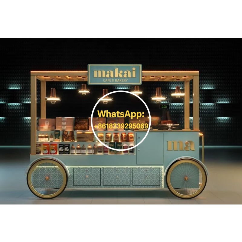 Mobile Ice Cream Bike Push Car - Food Snacks Business ulasan dan harga