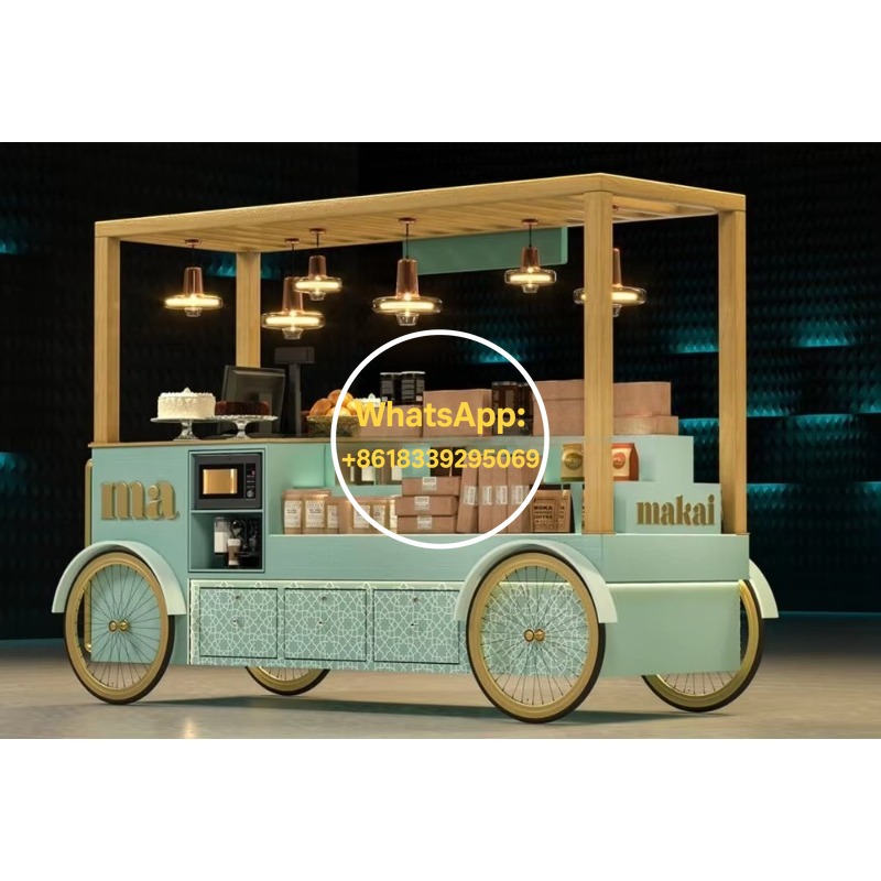 Mobile Ice Cream Bike Push Car - Food Snacks Business ulasan dan harga