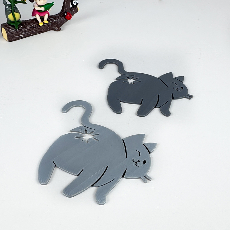 2pcs 3D Cat Butt Bread Bag Cli - Food Lovers Snacks ulasan dan harga