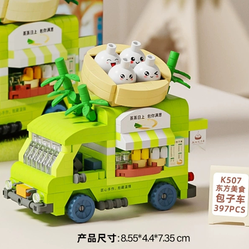NEW DIY Coffee Car Buns Food T - Street Food Snacks ulasan dan harga