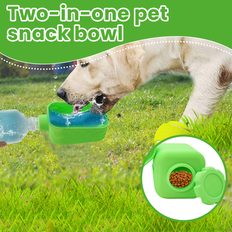 Two-in-one pet snack bowl port - Food Drink Snacks ulasan dan harga