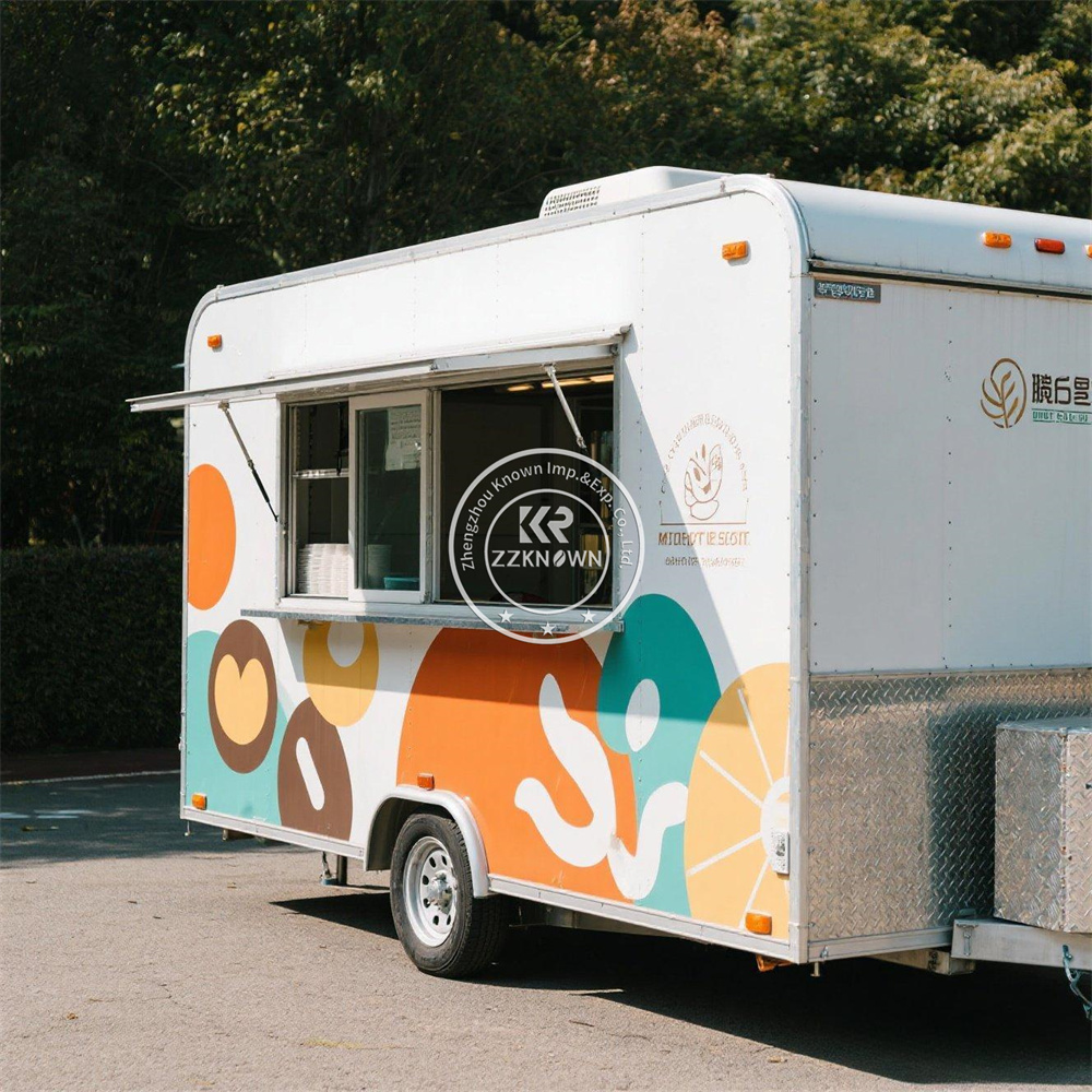 Snack Food Trailer Hamburger M - Food Truck With Snacks ulasan dan harga