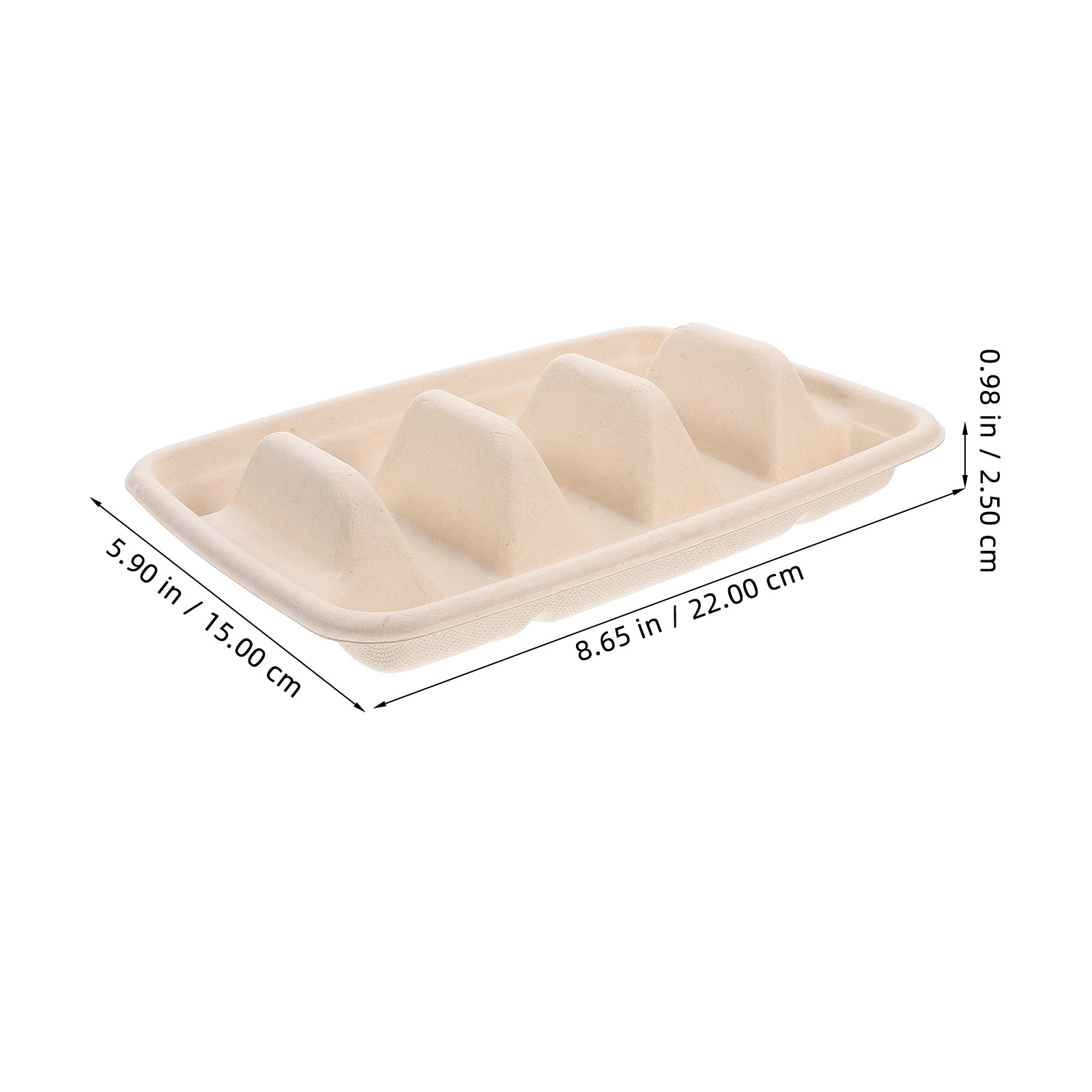 50Pcs Taco Holders Disposable  - Street Food Snacks ulasan dan harga