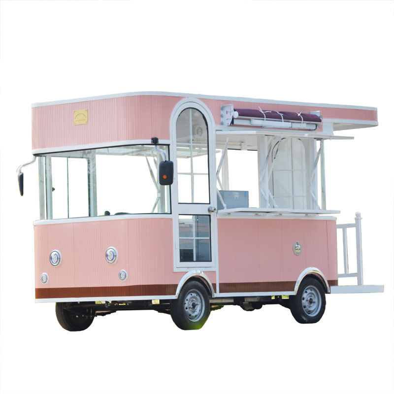 OEM Fast food ice cream mobile - Food Truck With Snacks ulasan dan harga