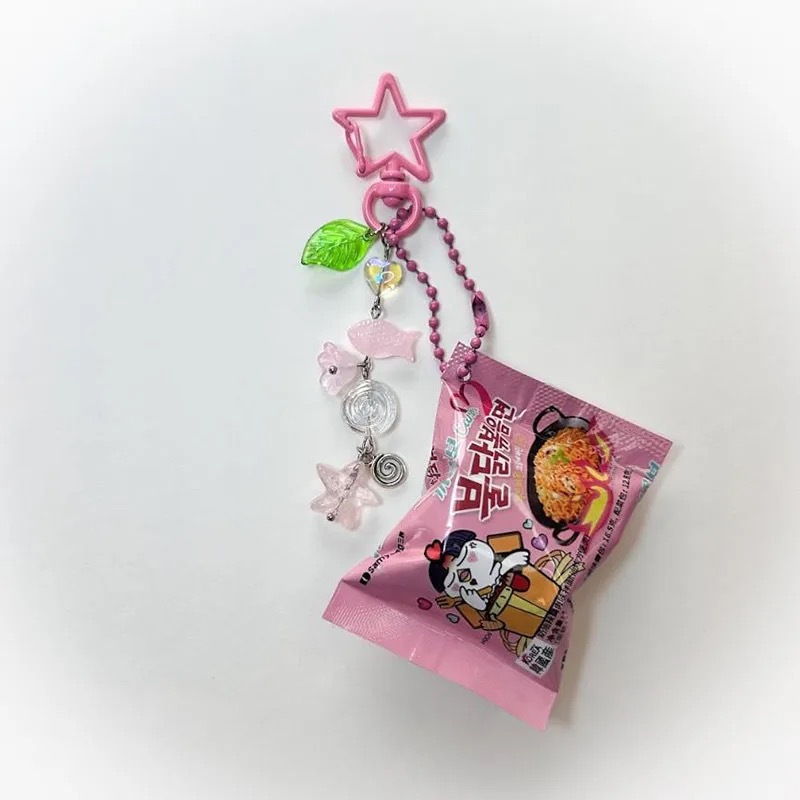 Buldak Ramen Keychain Korean S - Spicy Food Snacks ulasan dan harga