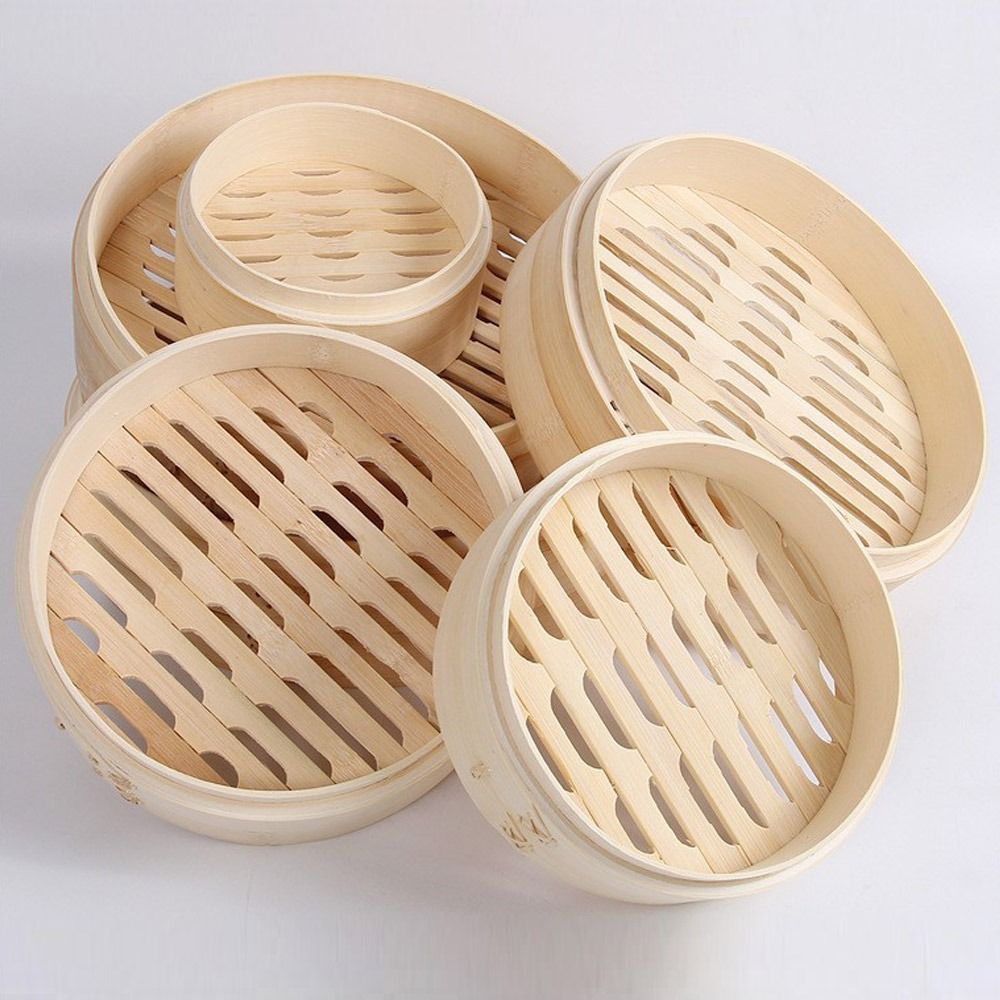 Chinese Steamer Bamboo Steamer - Food Like Snacks ulasan dan harga
