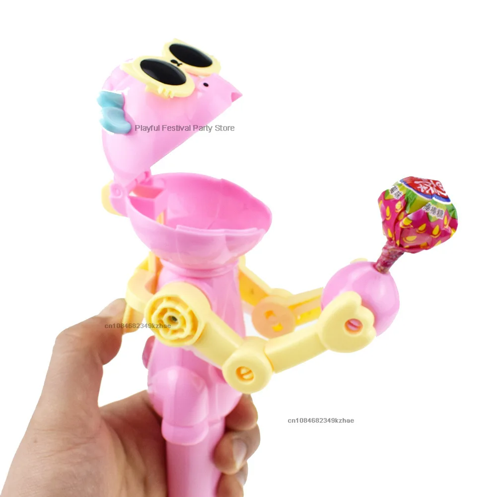 1pc Creative Lollipop Robot Ho - Spicy Food Snacks ulasan dan harga