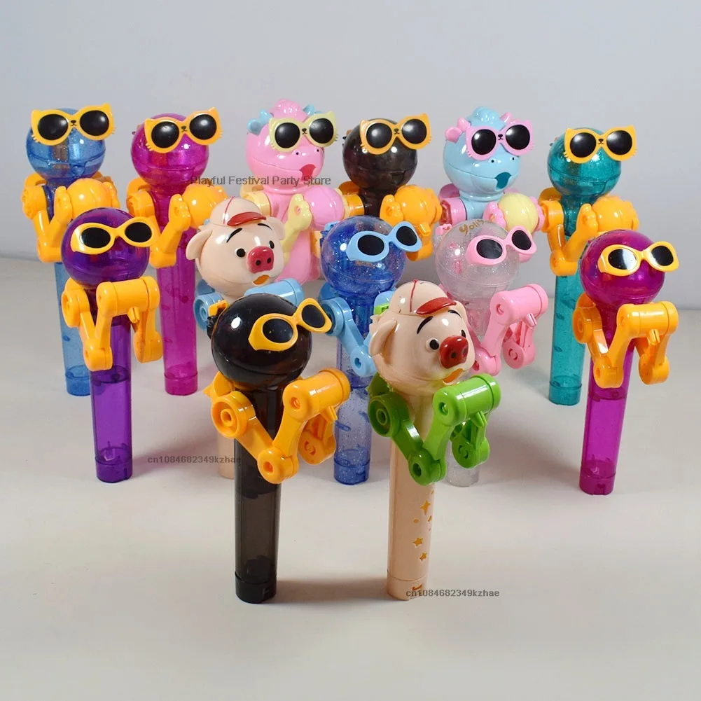 1pc Creative Lollipop Robot Ho - Spicy Food Snacks ulasan dan harga