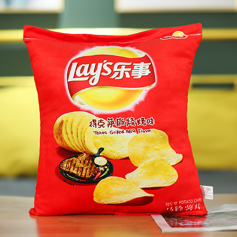 40cm/45cm Simulation Potato Ch - Spicy Food Snacks ulasan dan harga