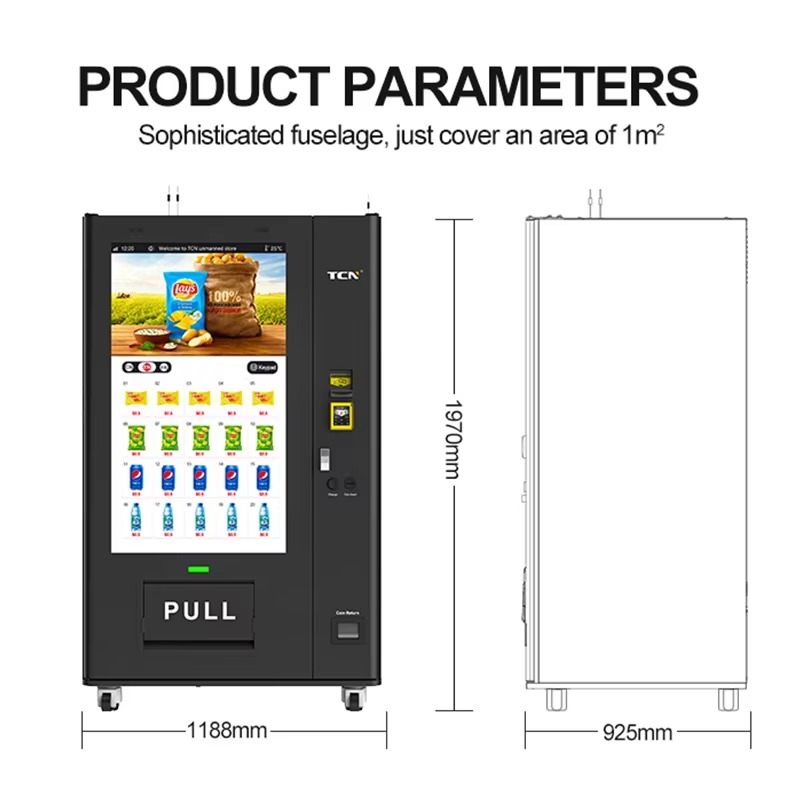 TCN Elevator Vending Machine f - Food Drink Snacks ulasan dan harga