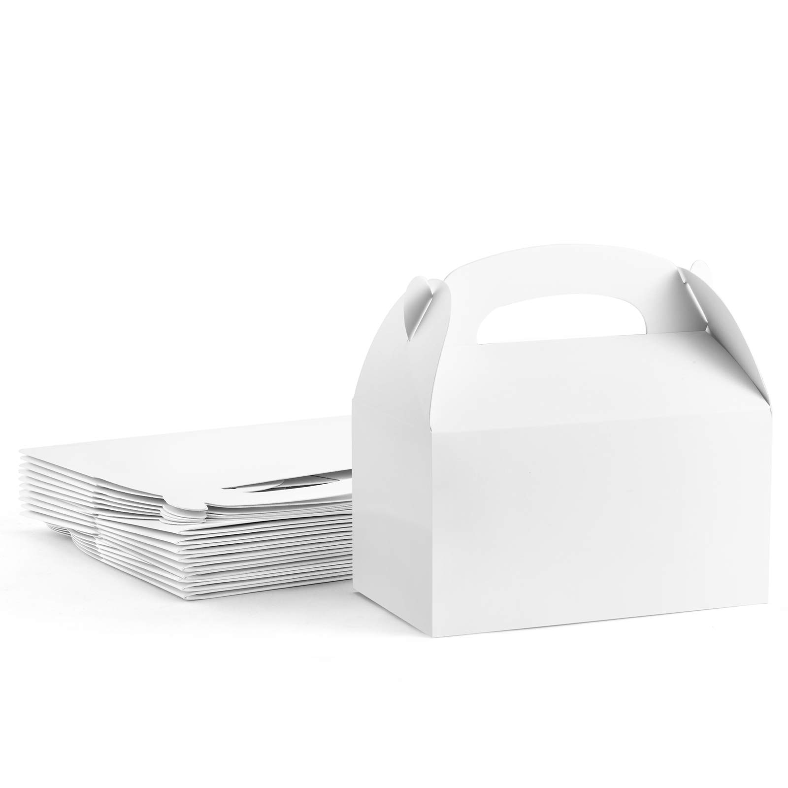 10pcs Large Gable Boxes White  - Food Like Snacks ulasan dan harga