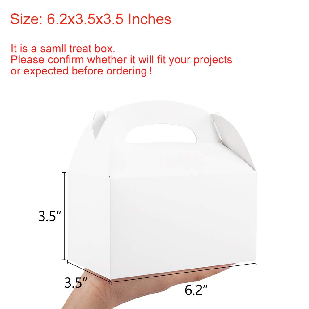 10pcs Large Gable Boxes White  - Food Like Snacks ulasan dan harga