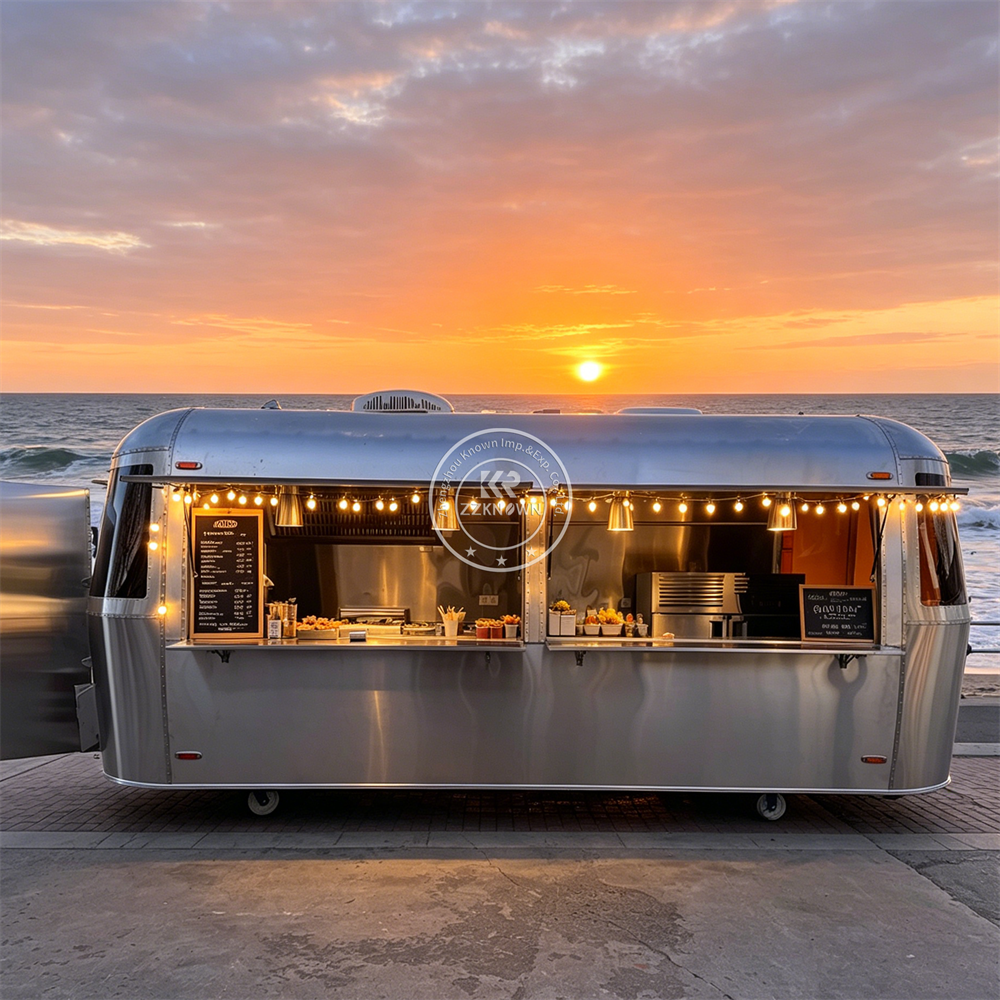 Customized Mobile Hot Dog Snac - Food Truck With Snacks ulasan dan harga