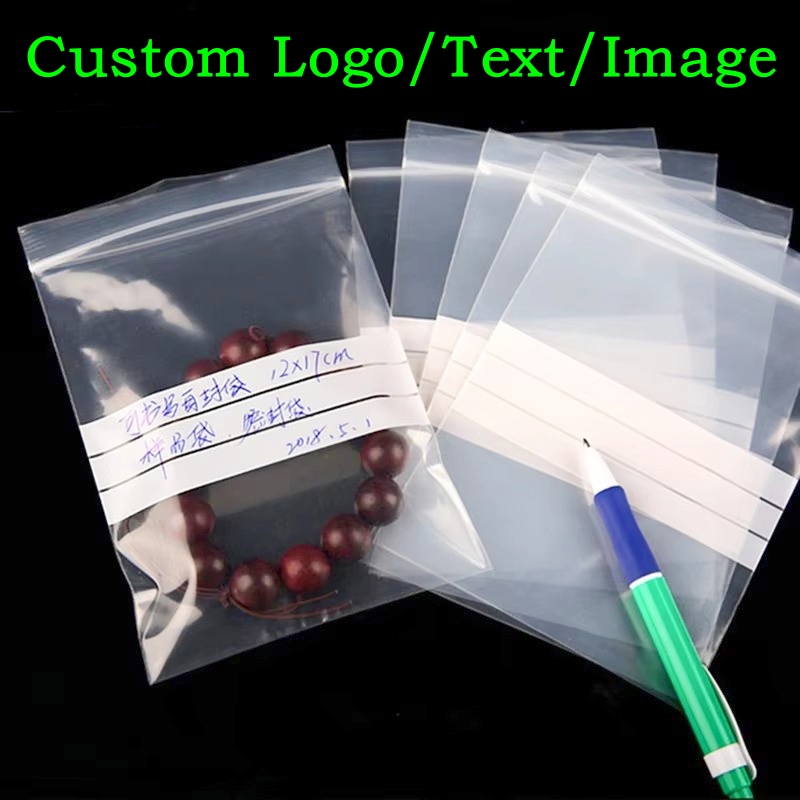 200PCS PE Clear Plastic Writin - Food Like Snacks ulasan dan harga