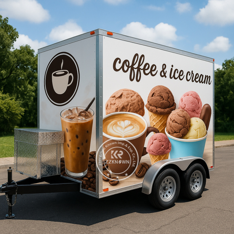custom.Modern Mobile Kitchens  - Food Truck With Snacks ulasan dan harga
