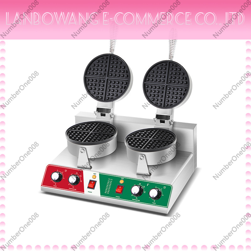 Rotating Waffle Maker Griddle  - Street Food Snacks ulasan dan harga