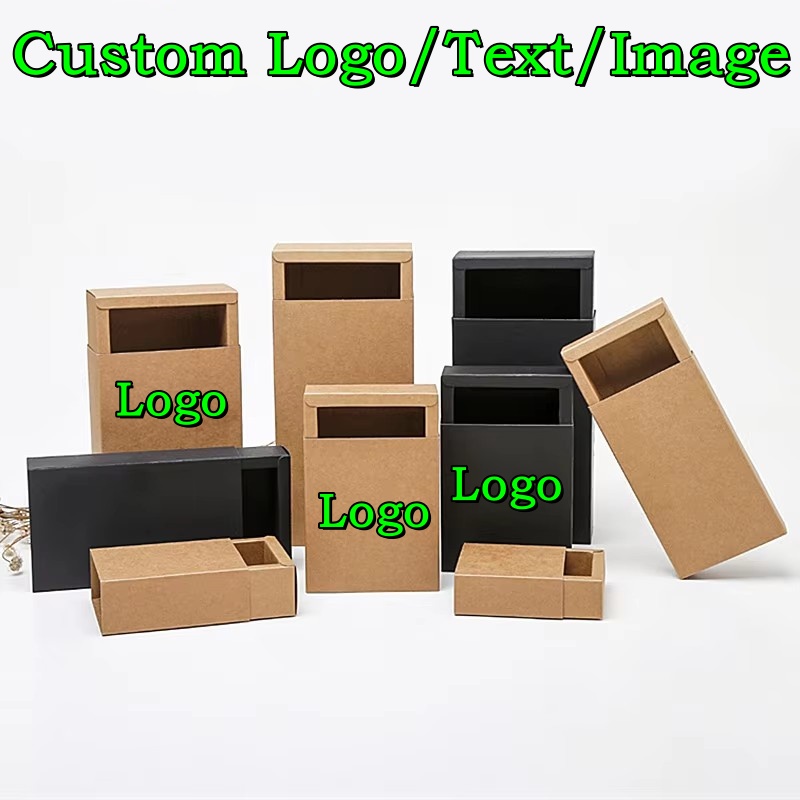 20PCS 350gsm Drawer Kraft Blac - Food Like Snacks ulasan dan harga