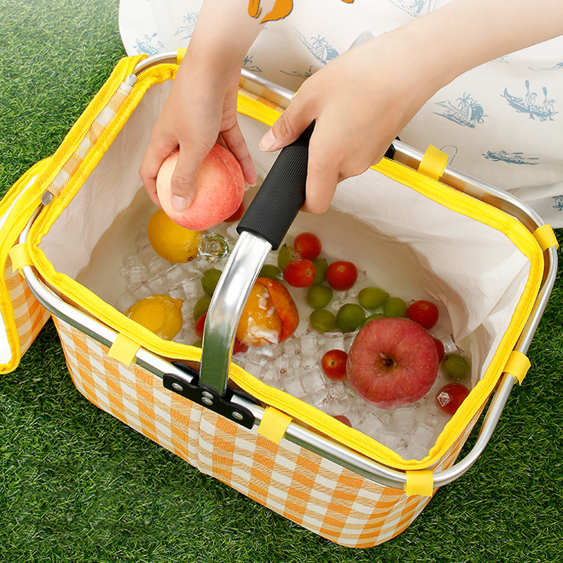 Retro Pastoral Lunch Bag Foldi - Food Drink Snacks ulasan dan harga