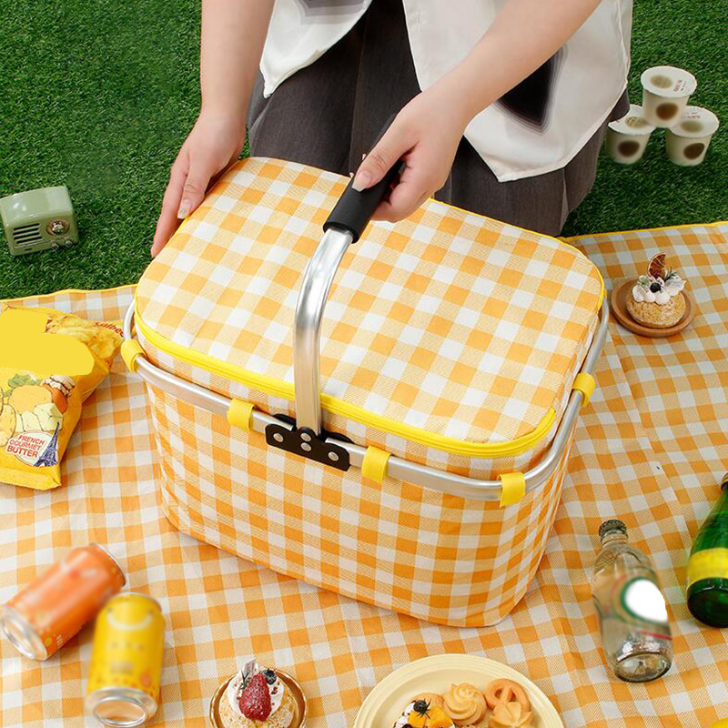 Retro Pastoral Lunch Bag Foldi - Food Drink Snacks ulasan dan harga