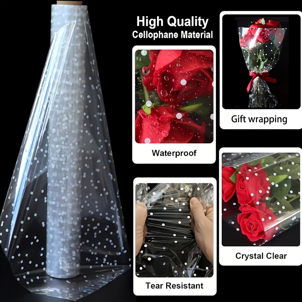 1roll Transparent Cellophane P - Food Like Snacks ulasan dan harga
