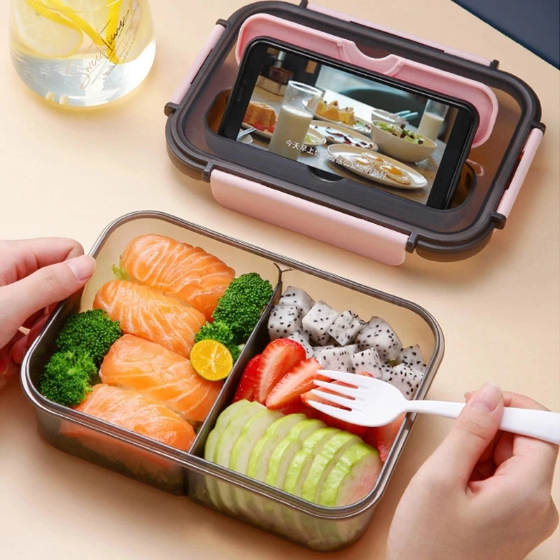 Transparent Lunch Box For Kids - Snacks Food Warmer ulasan dan harga