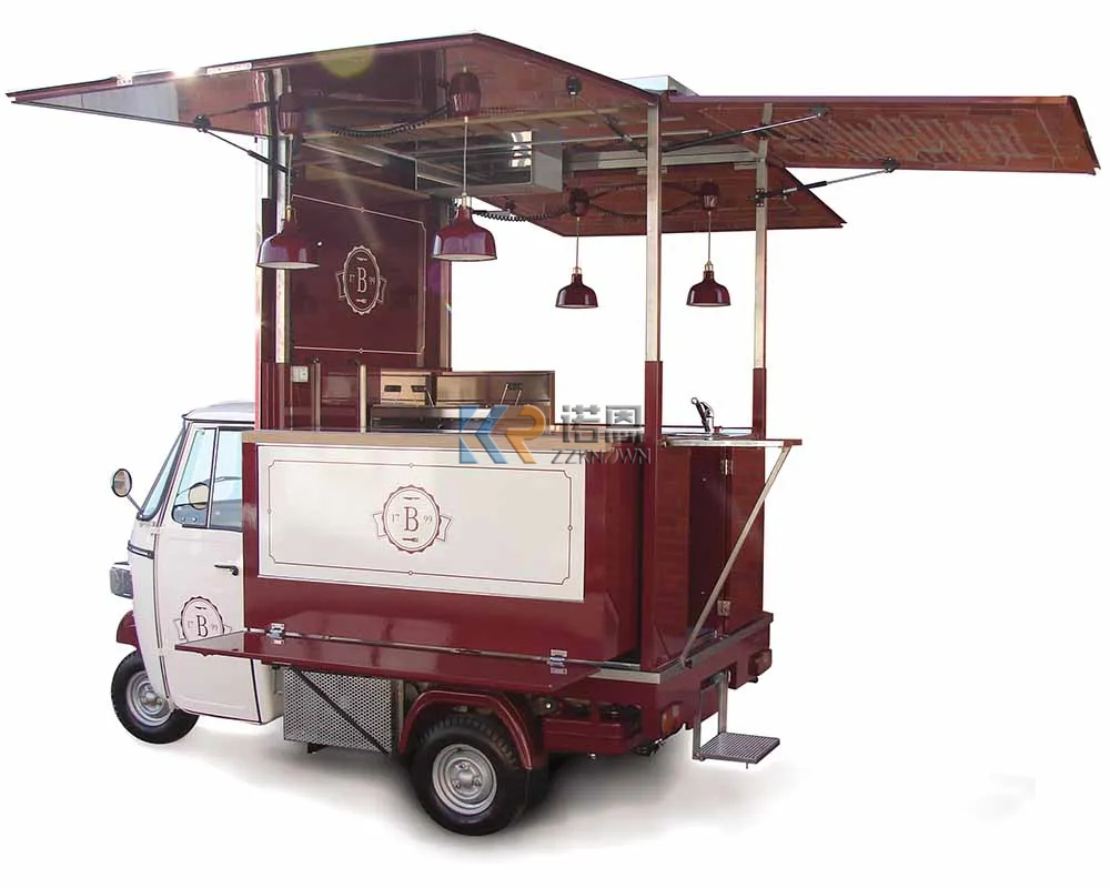 Multi-function Coffee Carts Fo - Food Truck With Snacks ulasan dan harga