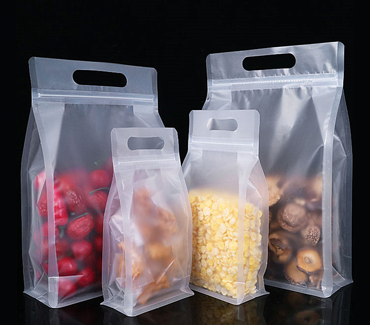 100PCS 3D Frosted Plastic Zipl - Food Like Snacks ulasan dan harga