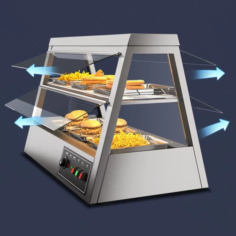 Stainless Steel Countertop Chi - Snacks Food Warmer ulasan dan harga