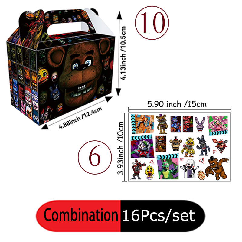 Five Nights at Freddy's Boxes  - Food Like Snacks ulasan dan harga