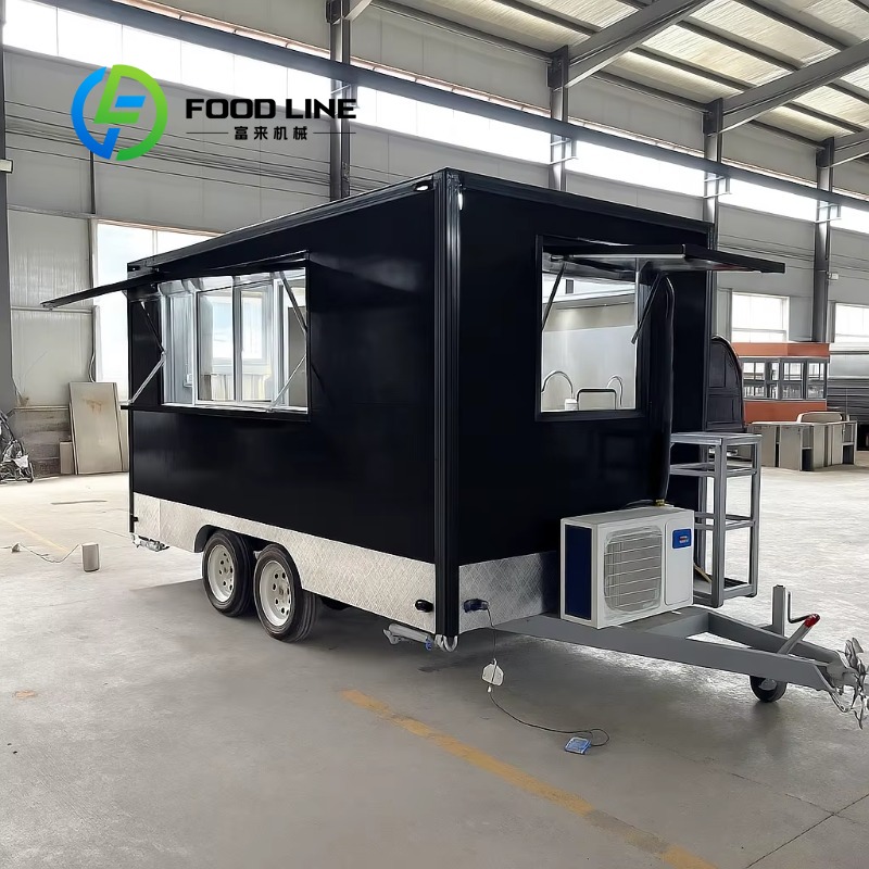 Customized Mobile Kitchen Outd - Food Truck With Snacks ulasan dan harga