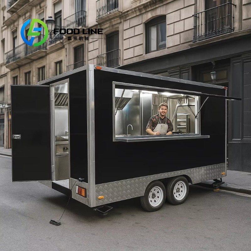 Customized Mobile Kitchen Outd - Food Truck With Snacks ulasan dan harga