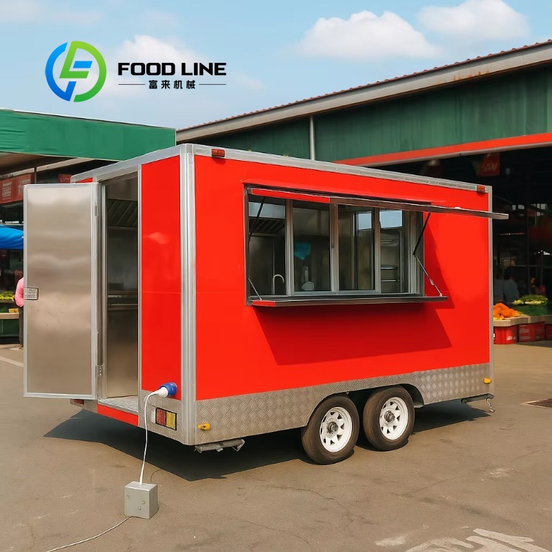 Customized Mobile Kitchen Outd - Food Truck With Snacks ulasan dan harga