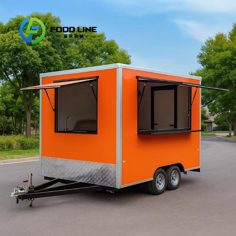Customized Mobile Kitchen Outd - Food Truck With Snacks ulasan dan harga