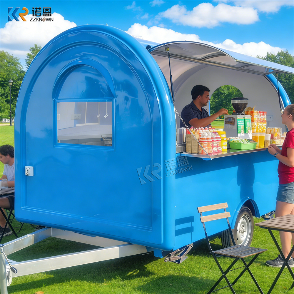 Commercial Fast Food Trailer M - Street Food Snacks ulasan dan harga