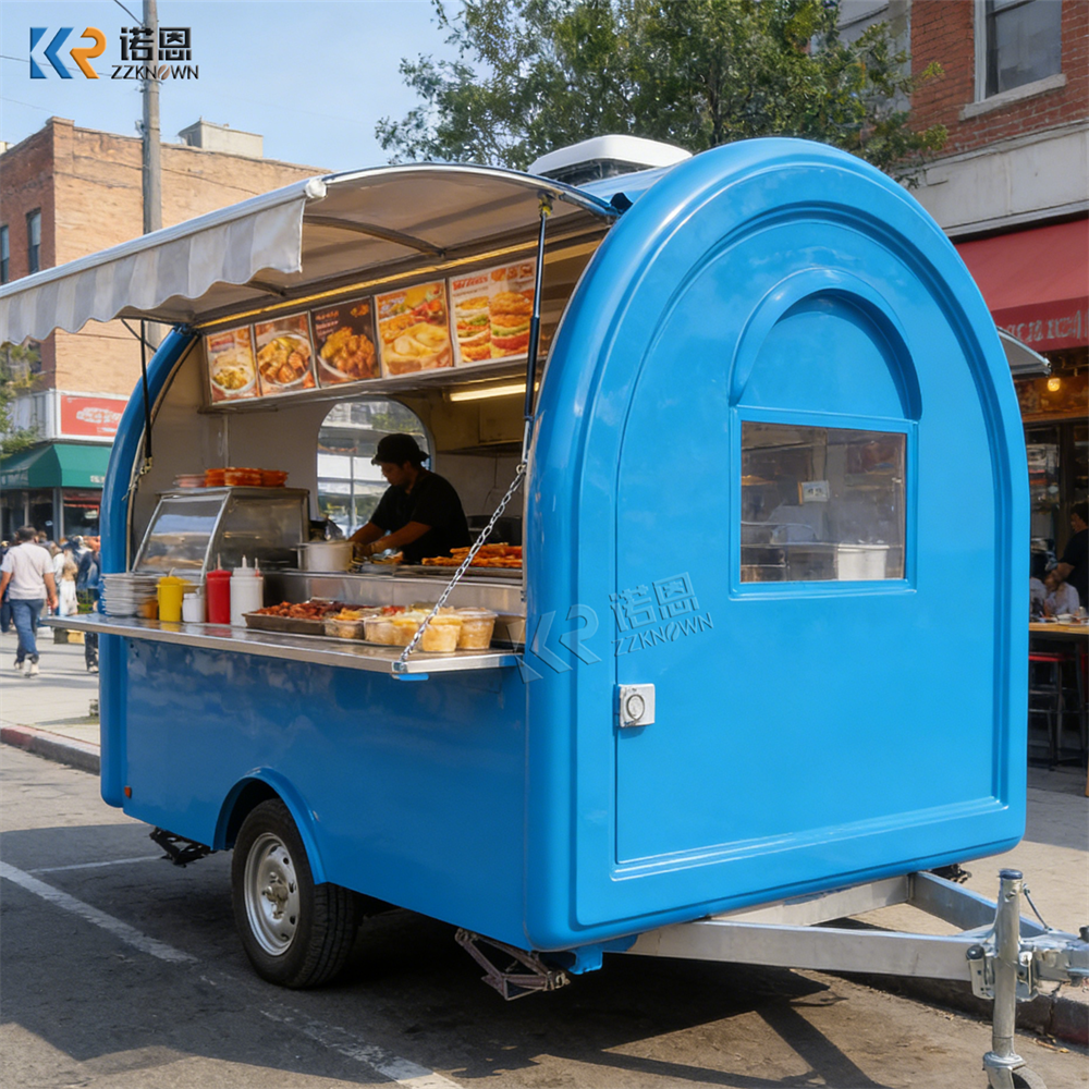 Commercial Fast Food Trailer M - Street Food Snacks ulasan dan harga