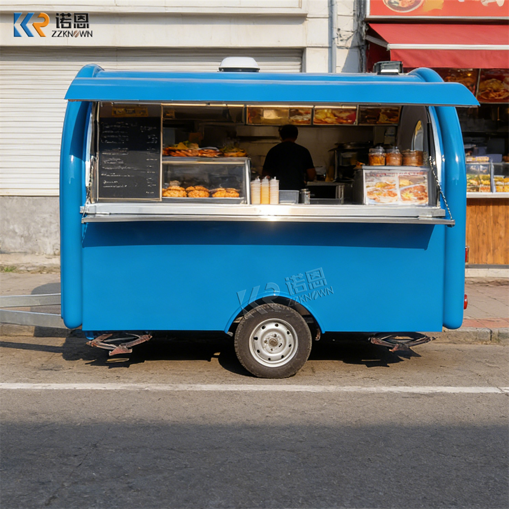 Commercial Fast Food Trailer M - Street Food Snacks ulasan dan harga