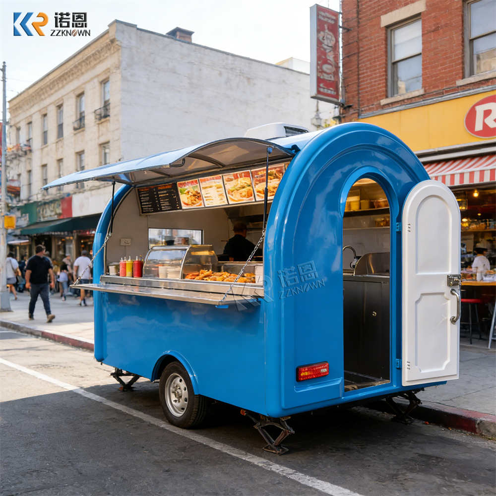 Commercial Fast Food Trailer M - Street Food Snacks ulasan dan harga
