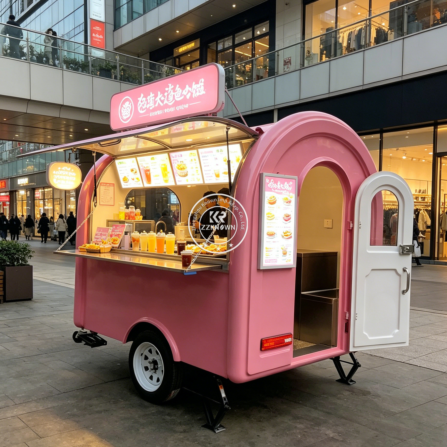 Mobile Mobile Waffle Dessert T - Food Truck With Snacks ulasan dan harga