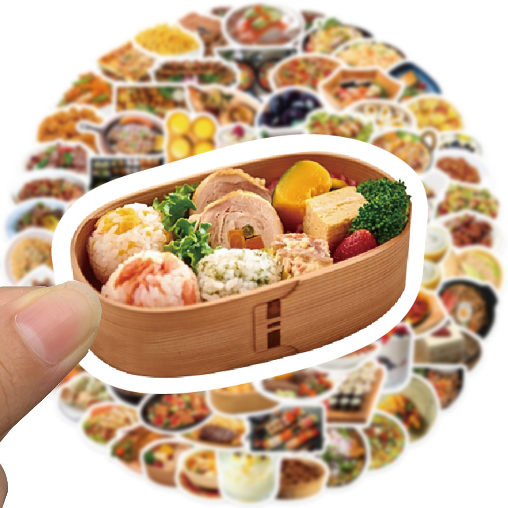 10/30/50PCS Cartoon Chinese Fo - Food Like Snacks ulasan dan harga