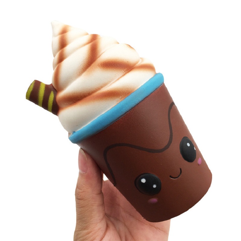 Jumbo Chocolate Ice Cream Squi - Food Like Snacks ulasan dan harga