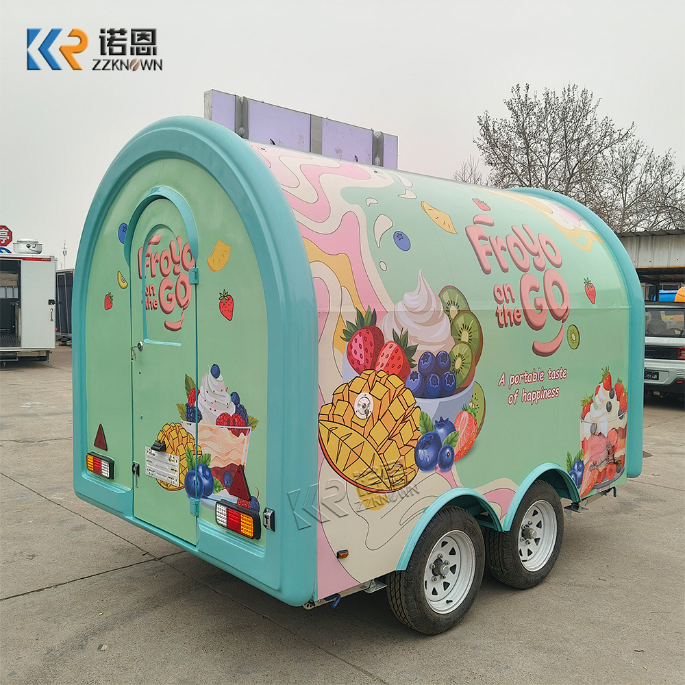 Custom Food Trailer Mobile Kit - Food Truck With Snacks ulasan dan harga