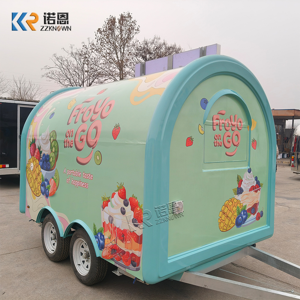 Custom Food Trailer Mobile Kit - Food Truck With Snacks ulasan dan harga